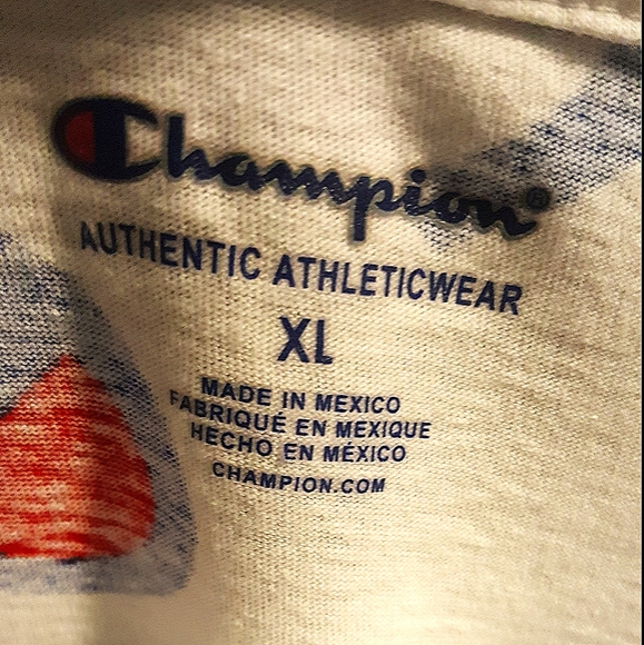 Champion Classic Allover Logo T-Shirt - Picture 3 of 3